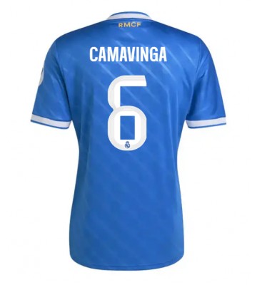Real Madrid Eduardo Camavinga #6 Replica Third Stadium Shirt 2025-26 Short Sleeve